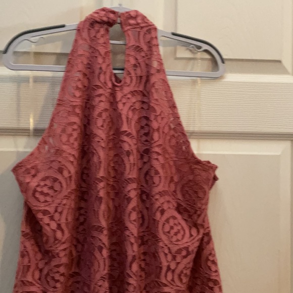 NWOT Rue 21+ Dusty Rose High-Neck Dressy Tank, 2x - Picture 5 of 6